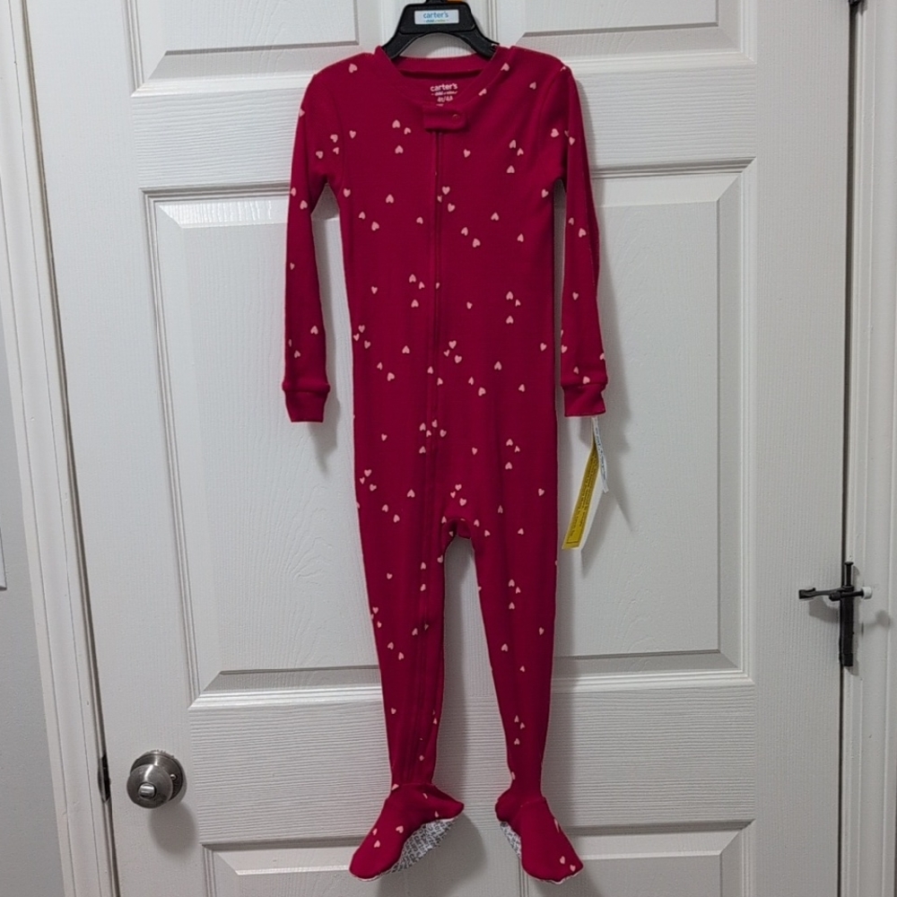 Carter's Red Heart Print Kids One Piece